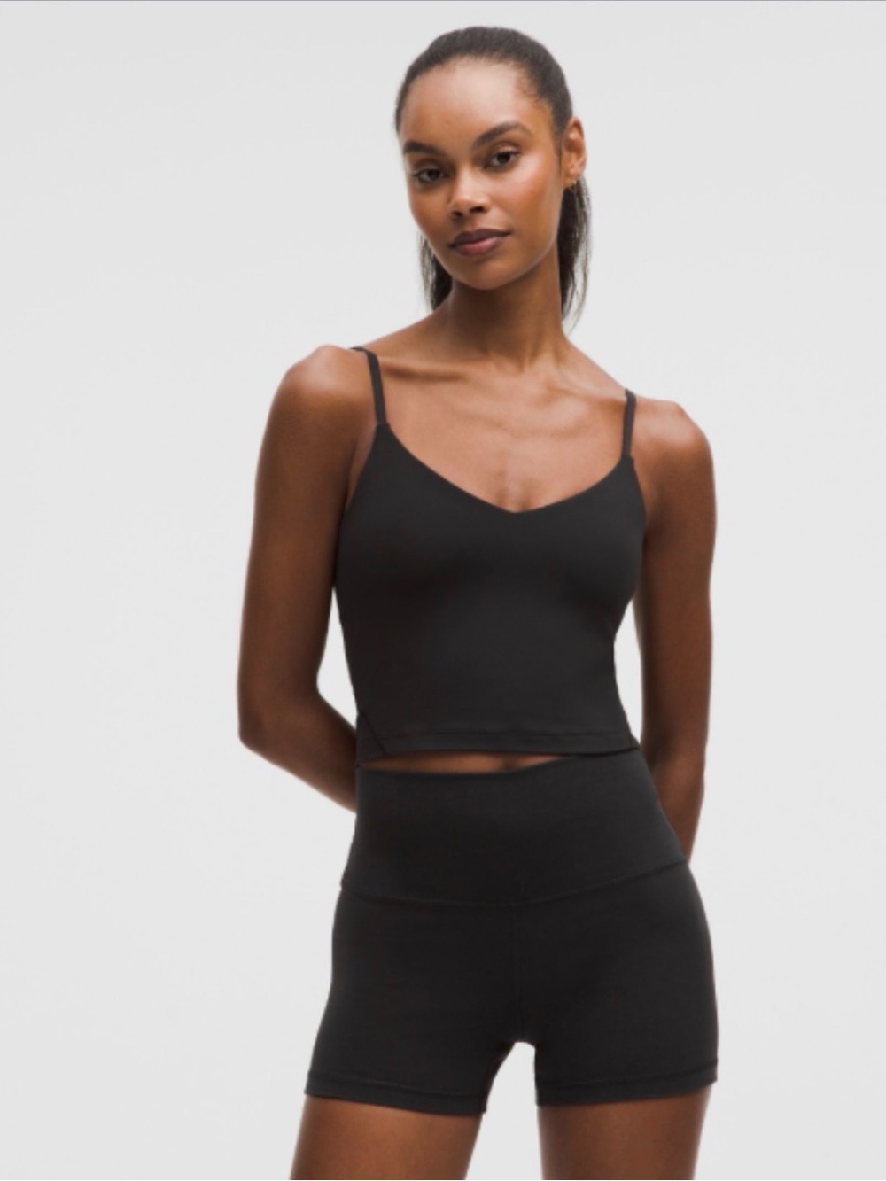 lululemon Align Cropped Cami Tank Top Light Support, A/B Cup